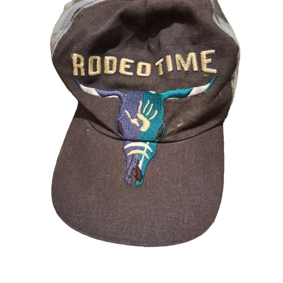 Rodeo TIME Baseball CAP One Size TNT Sales Black - Picture 1 of 4